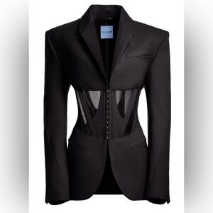 Mugler H&M Corset- Blazer